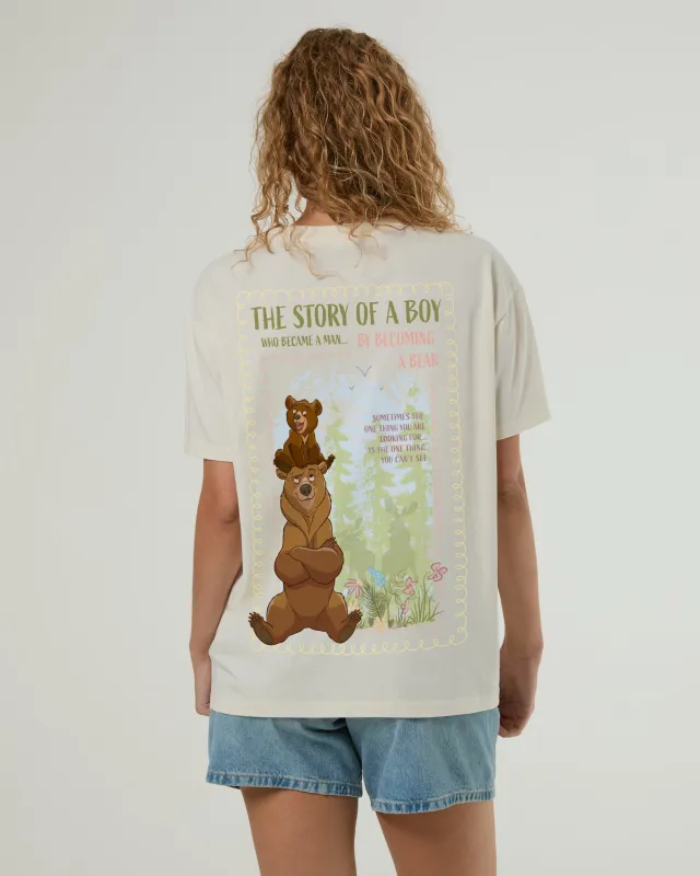 Disney Brother Bear Poster T-Shirt In White made by Skinnydip London