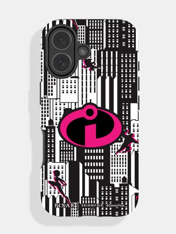 Disney Pixar The Incredibles Buildings Ultra Protective iPhone Case made by Skinnydip London
