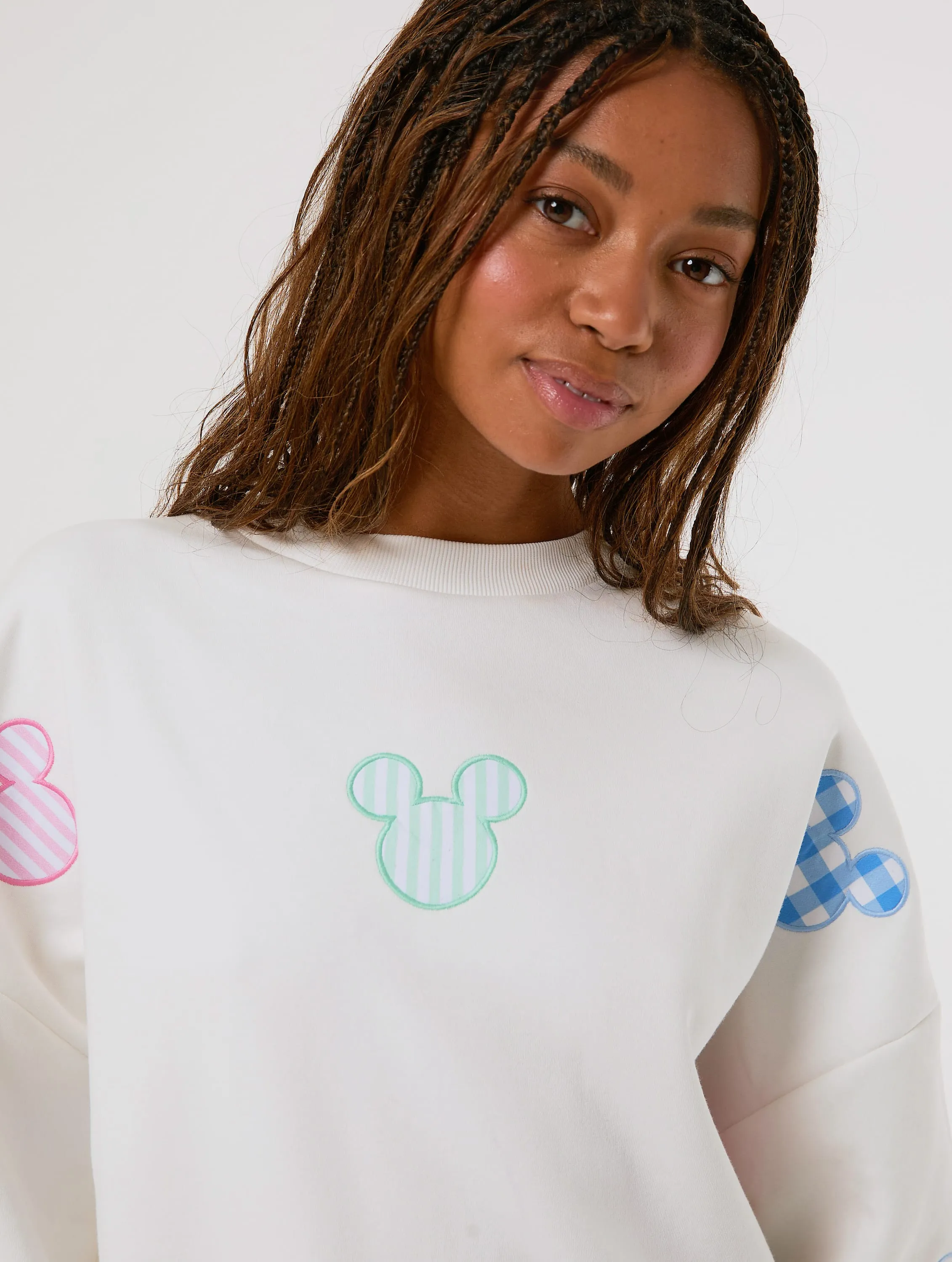 Disney Mickey Mouse Patch Sweatshirt sold by Skinnydip London product image thumbnail 2