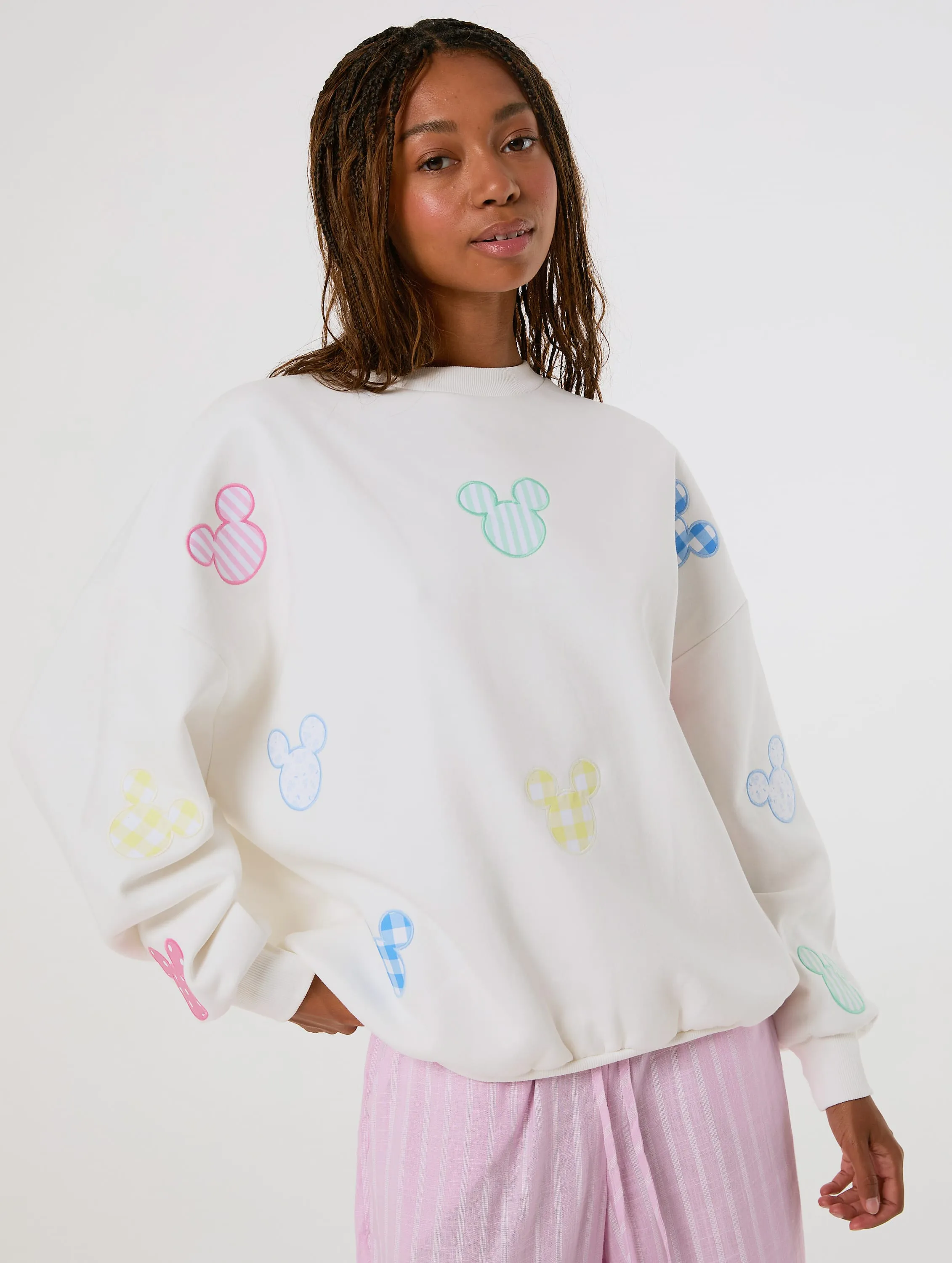 Disney Mickey Mouse Patch Sweatshirt sold by Skinnydip London product image thumbnail 3