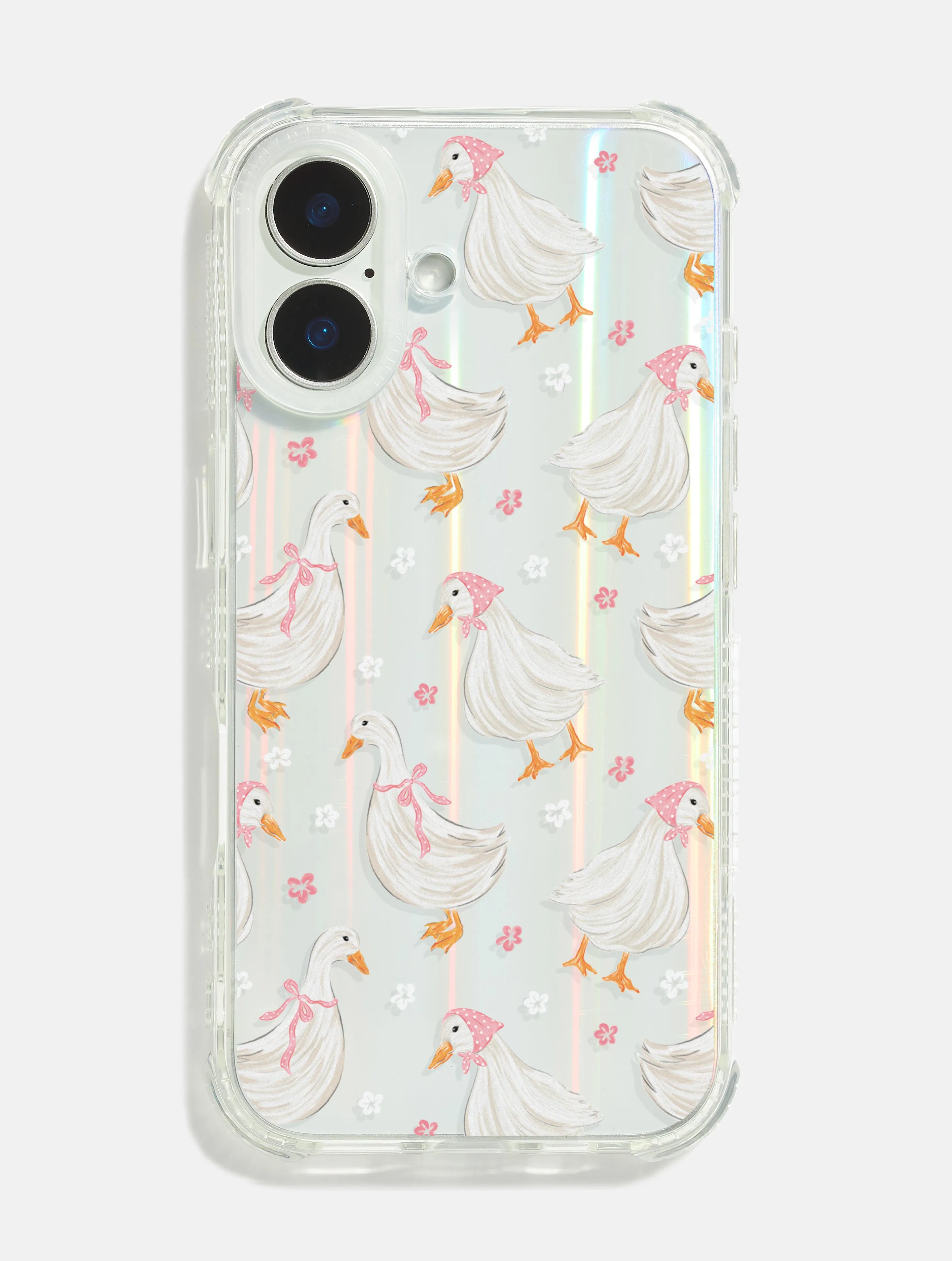 Silly Goose Holo Shock iPhone Case sold by Skinnydip London