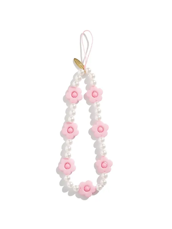 Pink Daisy Strap made by Custard London