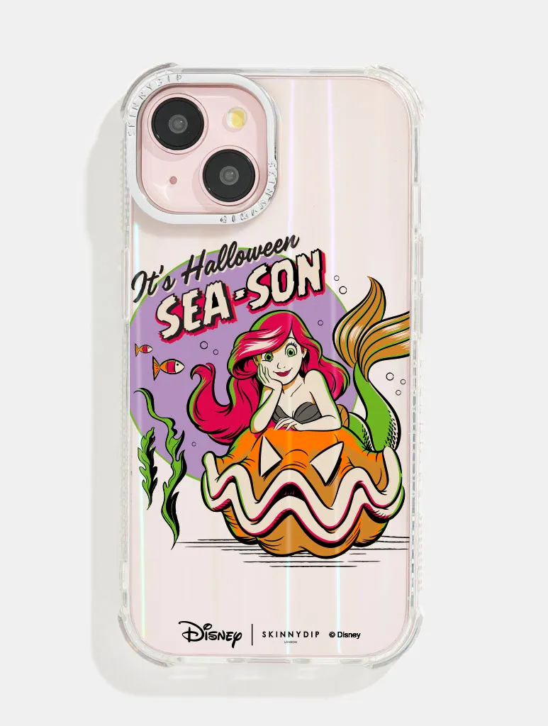 Disney Ariel Halloween Sea-son Shock iPhone Case sold by Skinnydip London