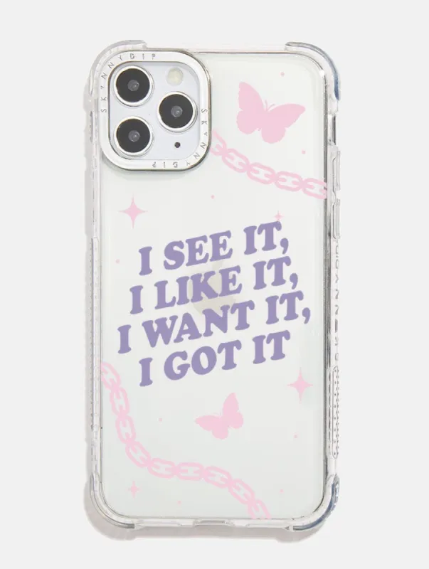 I See It, I Like It Shock iPhone Case sold by Skinnydip London