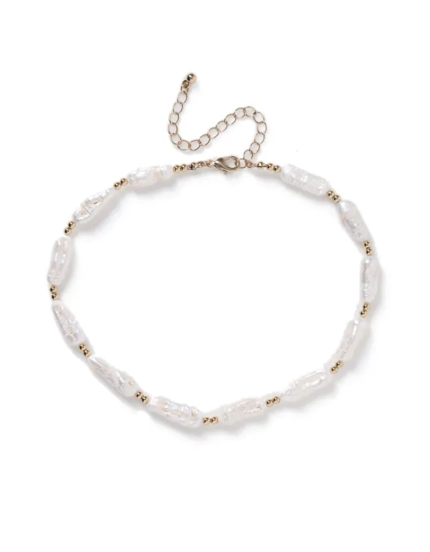 Liars & Lovers Pearl Choker sold by Skinnydip London