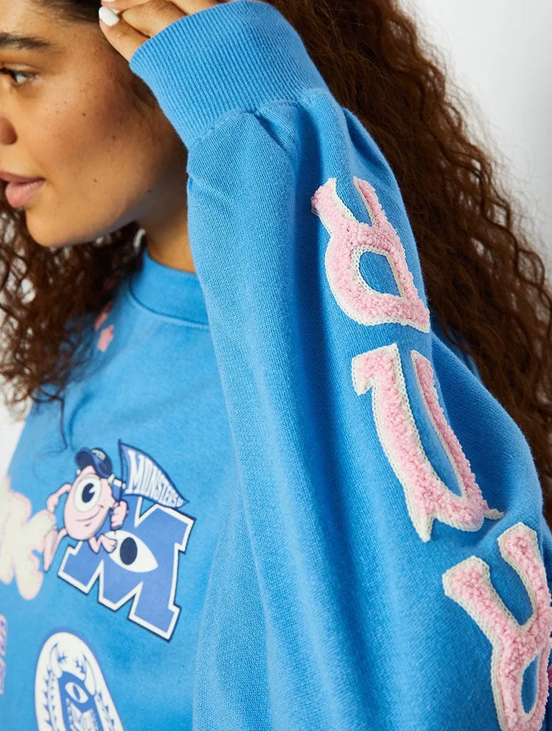 Disney Monsters University Varsity Sweatshirt sold by Skinnydip London product image thumbnail 2