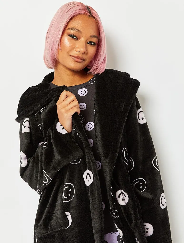 Happy Face Dressing Gown sold by Skinnydip London product image thumbnail 3