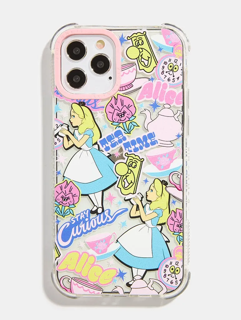 Disney Alice in Wonderland Tea Time Shock iPhone Case sold by Skinnydip London