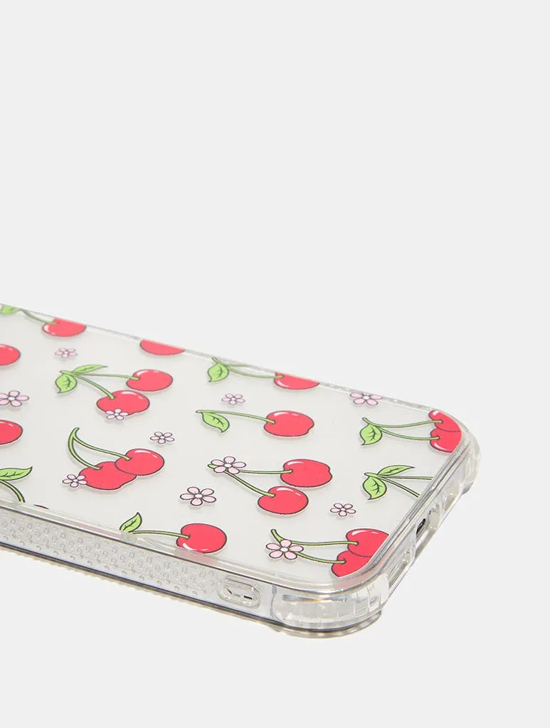 Floral Cherry Shock iPhone Case sold by Skinnydip London product image thumbnail 3