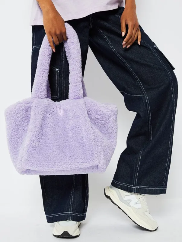 Ella Lilac Borg Tote Bag sold by Skinnydip London