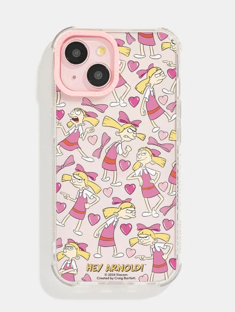 Hey Arnold x Skinnydip Helga Shock iPhone Case sold by Skinnydip London