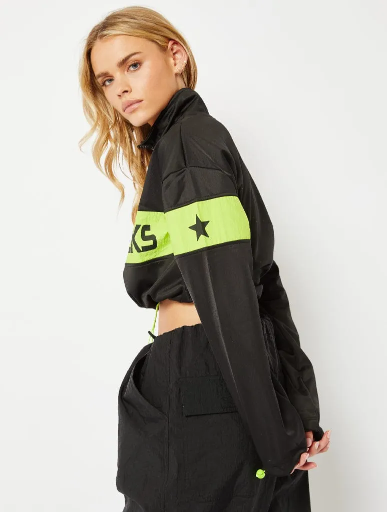 Reality Sucks Half Zip Sweatshirt sold by Skinnydip London product image thumbnail 2