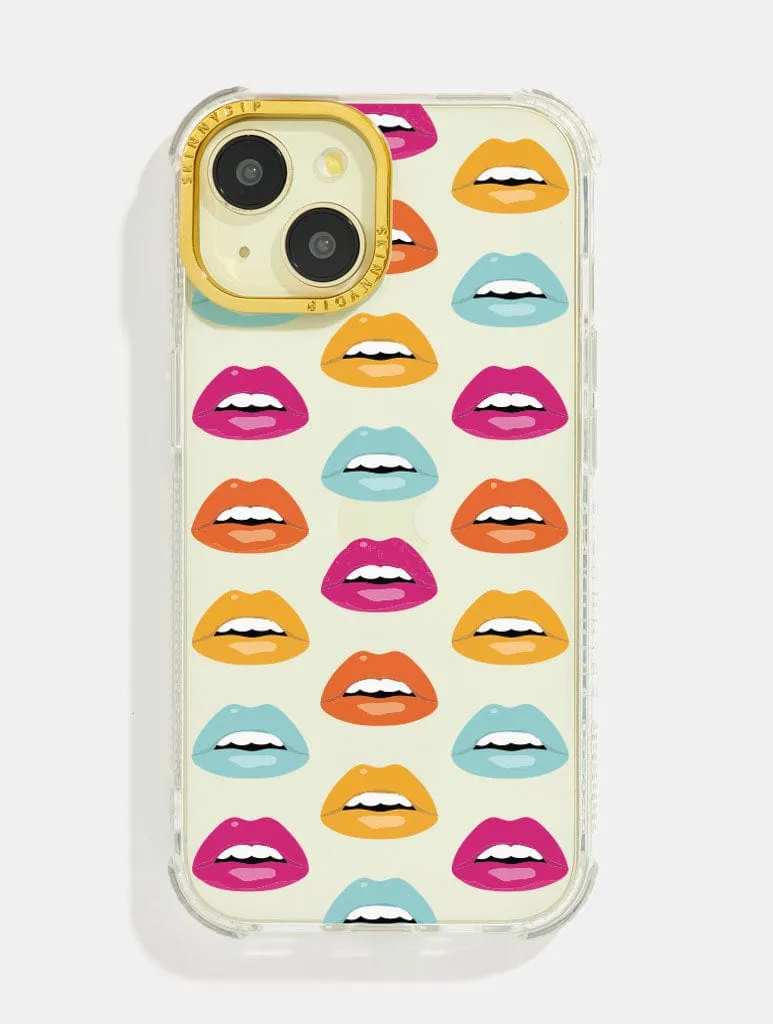 Jael Makelemi x Skinnydip Lips Shock iPhone Case sold by Skinnydip London