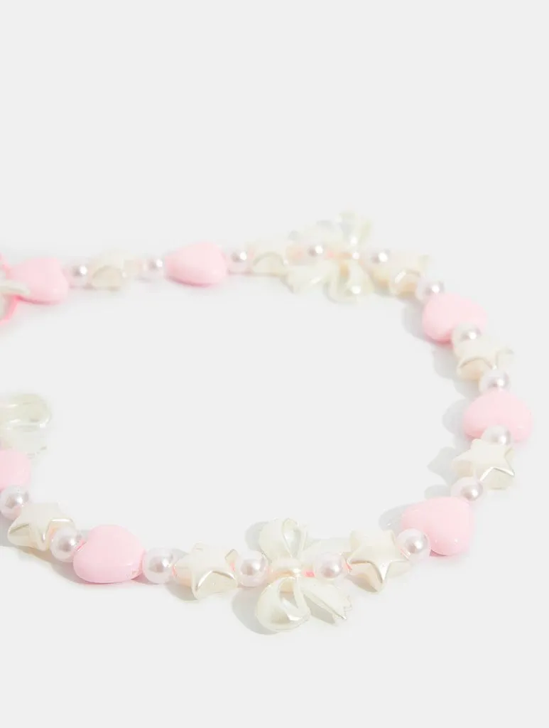 Bow Beaded Strap sold by Skinnydip London product image thumbnail 3