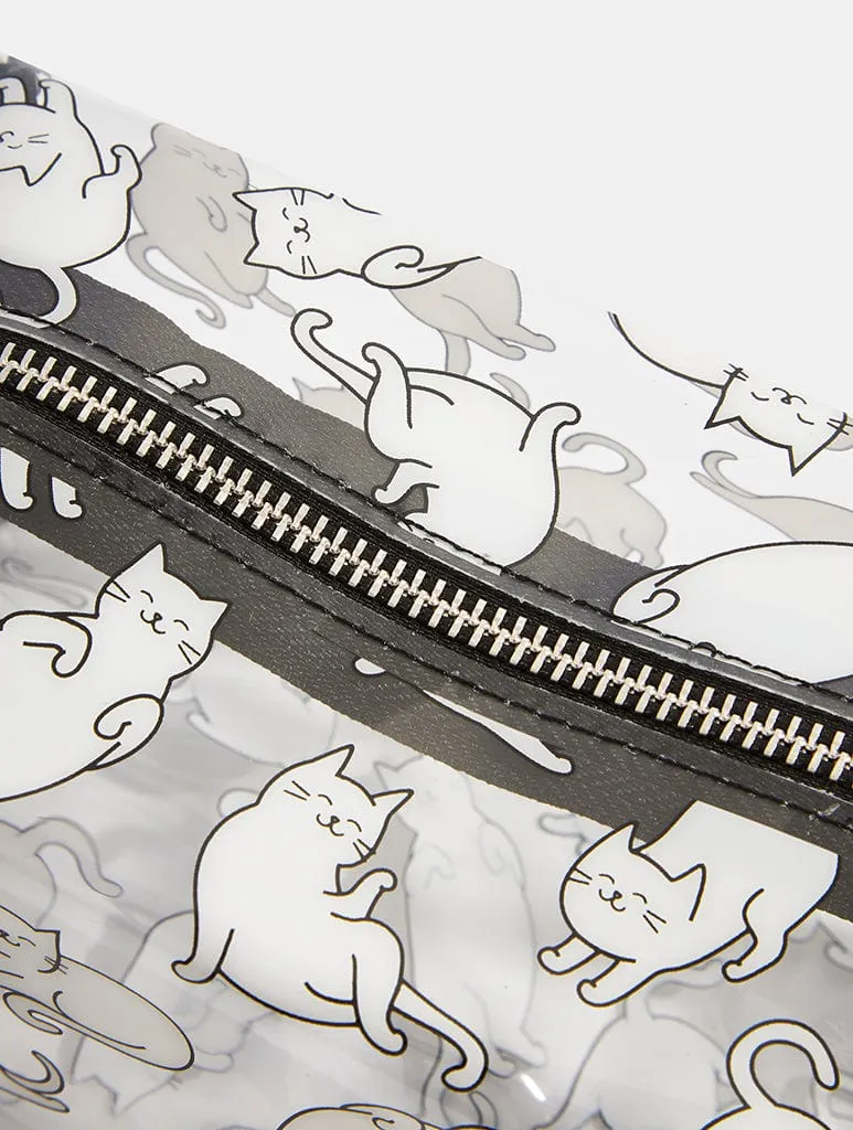 Cool Cat Makeup Bag sold by Skinnydip London product image thumbnail 4