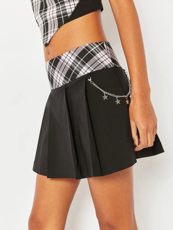 Micro Mini Pleated Skirt sold by Skinnydip London