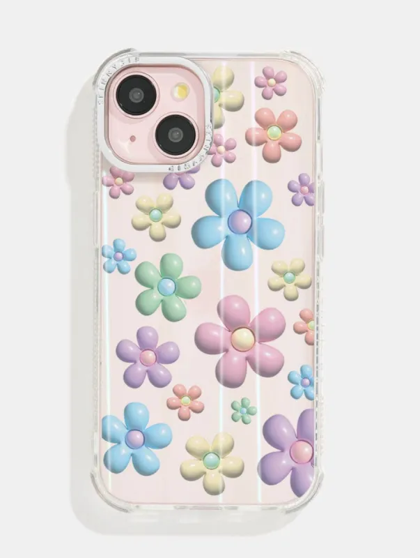 Molly Wherry x Skinnydip Inflated Flower Shock iPhone Case sold by Skinnydip London