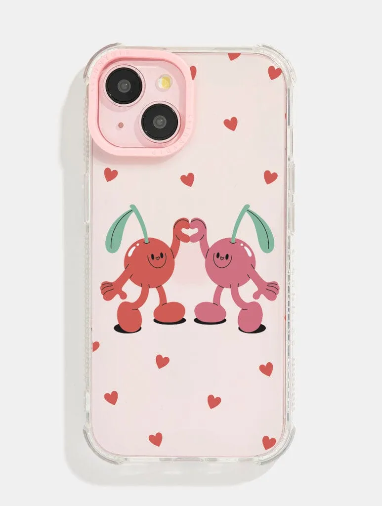 Jessica Lee x Skinnydip Cherry Friends Shock iPhone Case sold by Skinnydip London