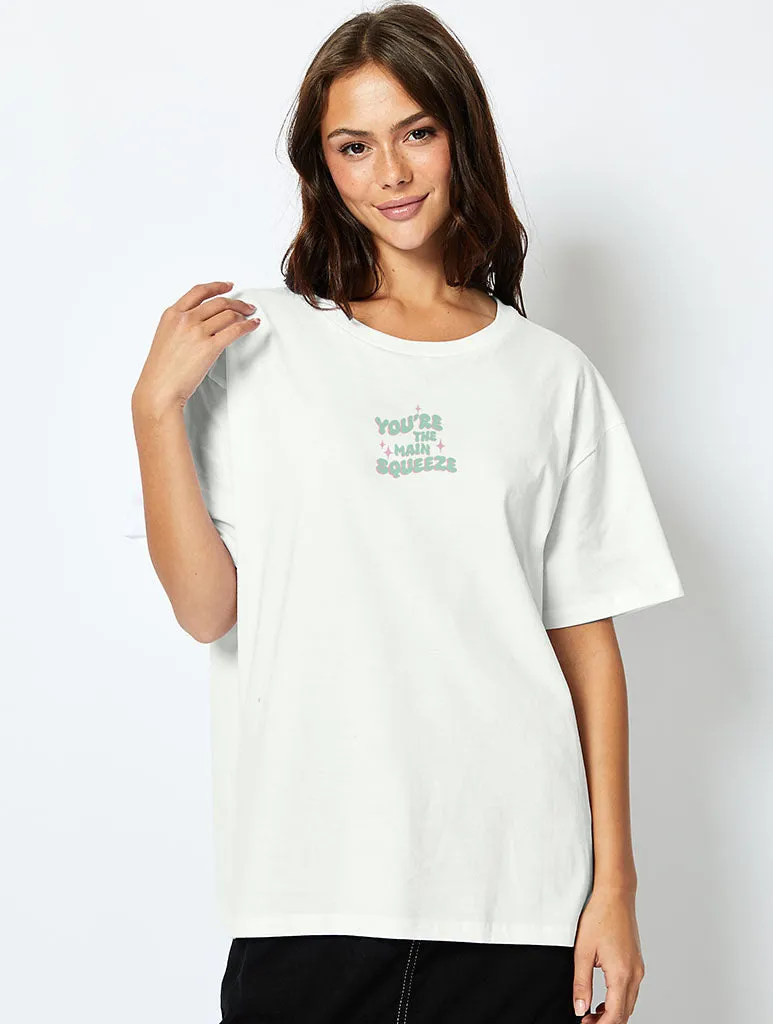 You're The Main Squeeze T-Shirt in Ecru sold by Skinnydip London product image thumbnail 2