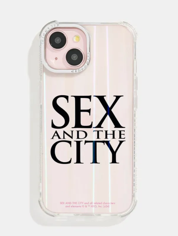 Sex And The City Logo Shock iPhone Case made by Skinnydip London