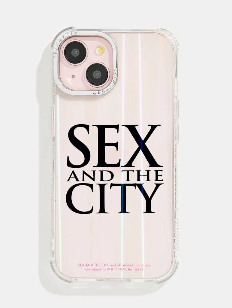 Sex And The City Logo Shock iPhone Case sold by Skinnydip London