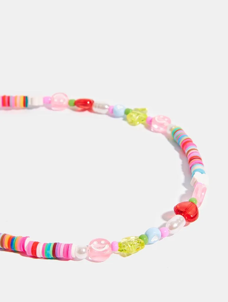 Rainbow Cloud Cross Body Beaded Phone Strap sold by Skinnydip London product image thumbnail 3