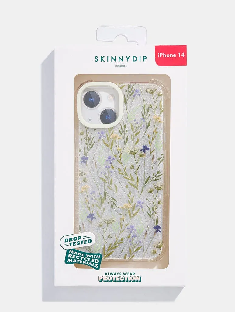 Wildflower Thistle Shock iPhone Case sold by Skinnydip London product image thumbnail 5