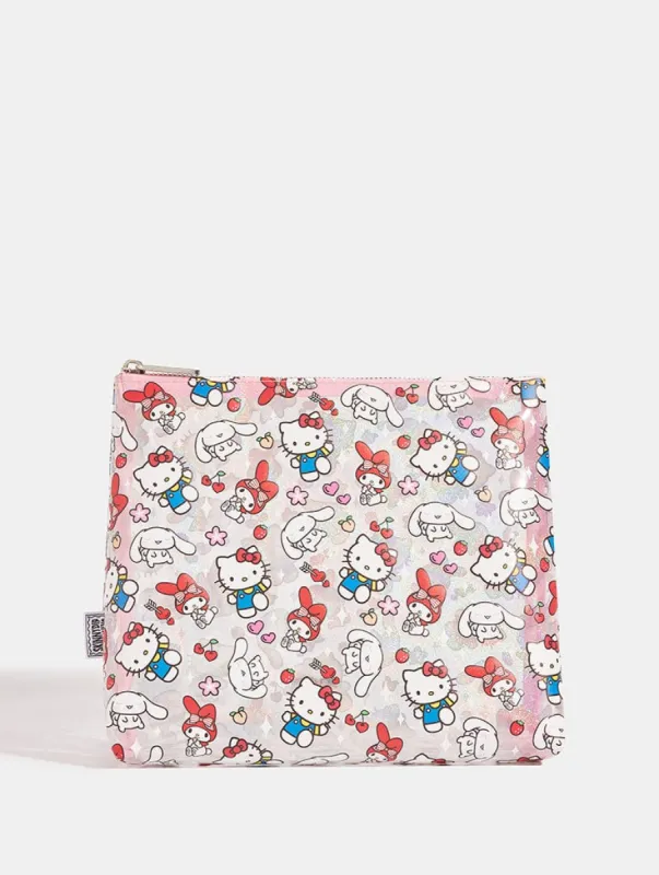 Hello Kitty x Skinnydip Hello Kitty & Friends Shimmer Wash Bag sold by Skinnydip London