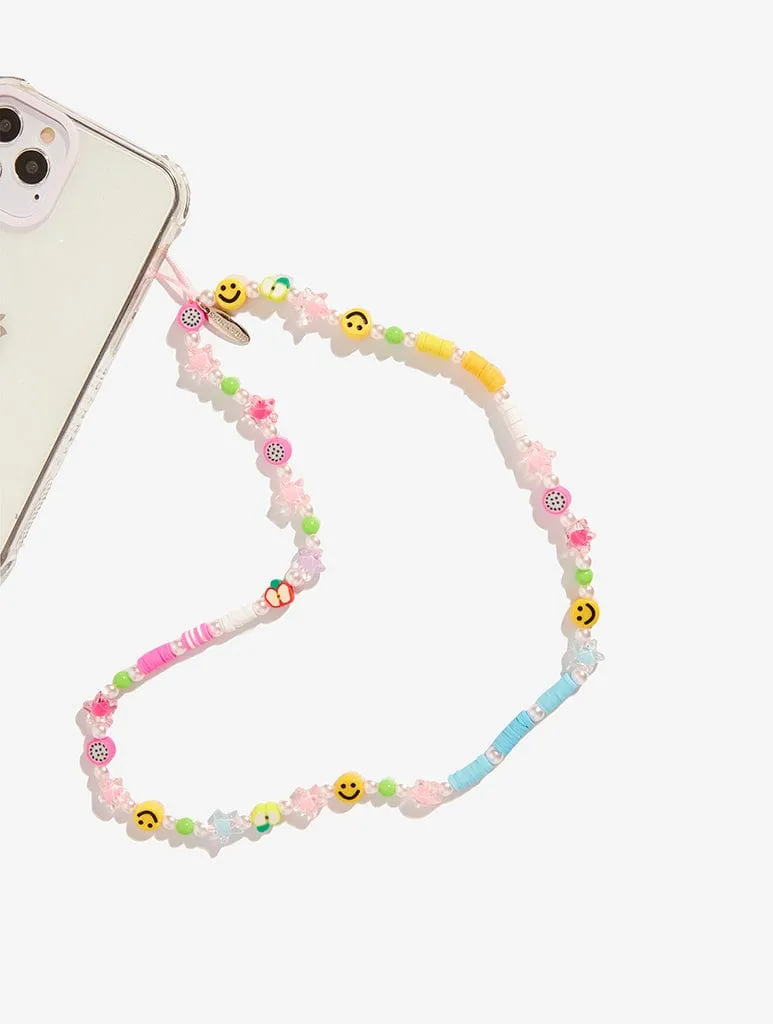 Mixed Icon Long Beaded Strap sold by Skinnydip London product image thumbnail 2