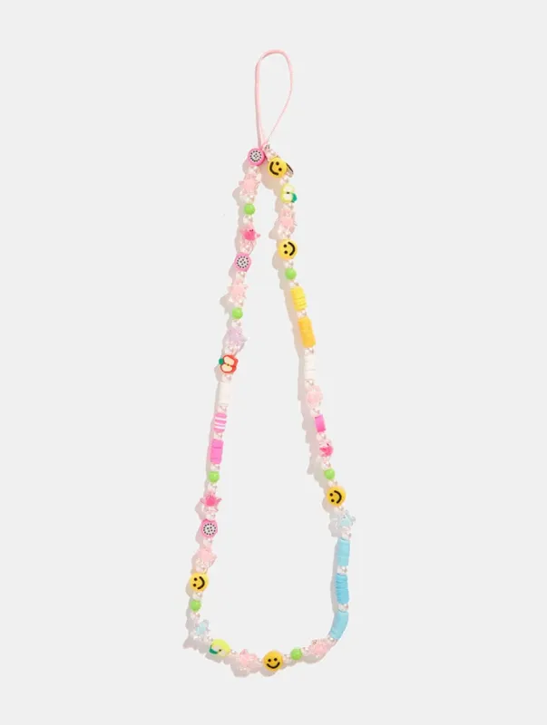 Mixed Icon Long Beaded Strap sold by Skinnydip London