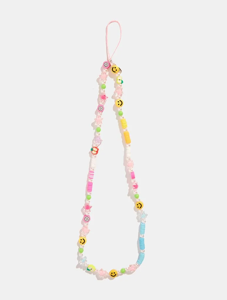 Mixed Icon Long Beaded Strap sold by Skinnydip London