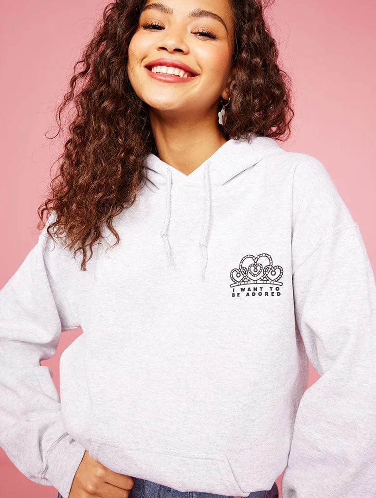 Purr-Incess Oversized Hoodie sold by Skinnydip London product image thumbnail 2