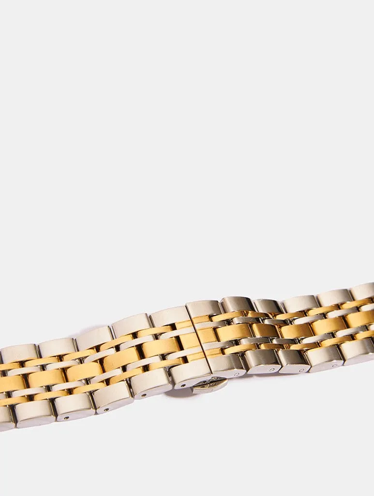 Two Tone Chain Link Apple Watch Strap sold by Skinnydip London product image thumbnail 4