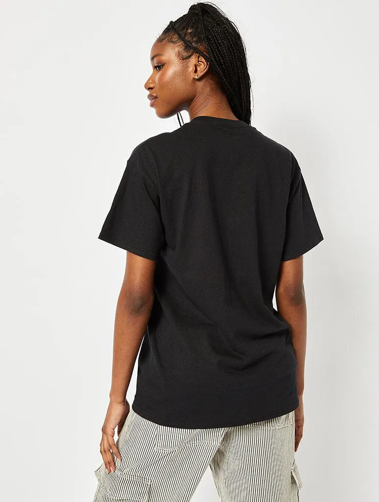 Garfield x Skinnydip Eat Your Heart Out T-Shirt in Black sold by Skinnydip London product image thumbnail 3