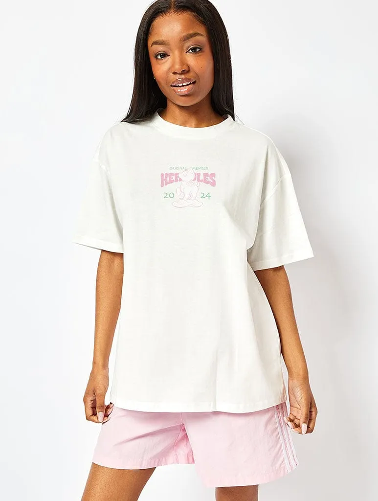 Disney Hercules Gold Medalist T-Shirt In Ecru sold by Skinnydip London product image thumbnail 2