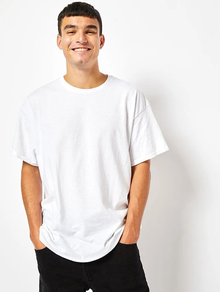 Another Fucking Day T-Shirt in White sold by Skinnydip London product image thumbnail 2
