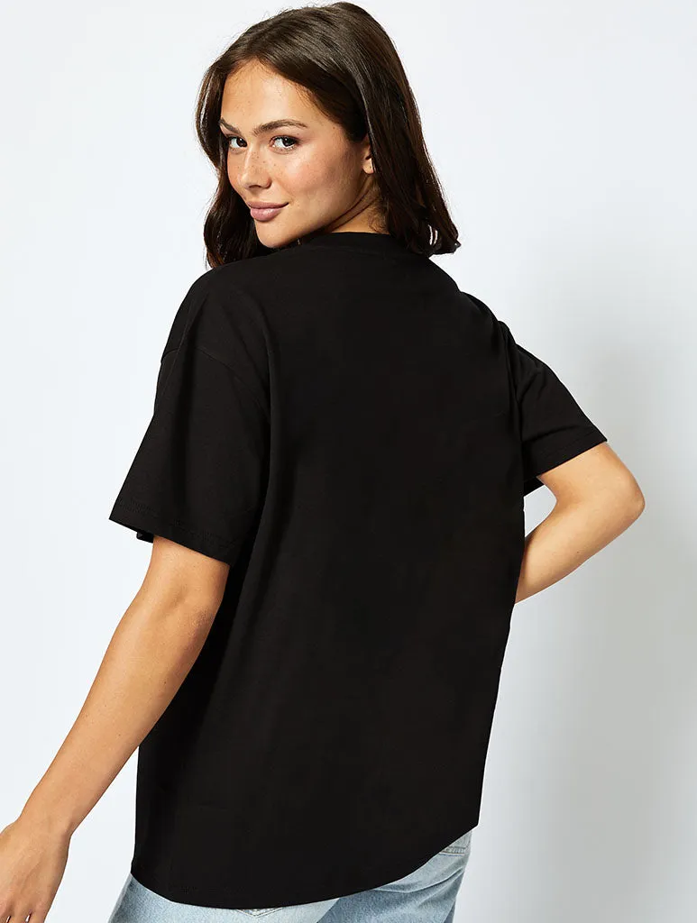 Havana Club T-Shirt in Black sold by Skinnydip London product image thumbnail 2