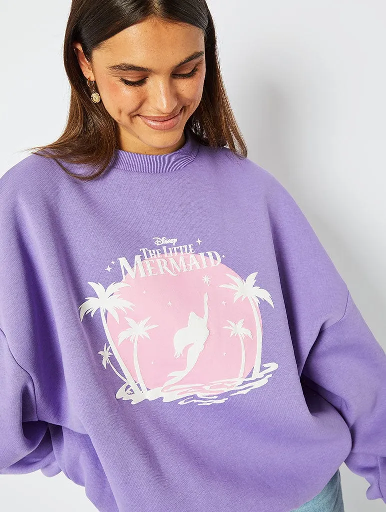 Disney Little Mermaid Sunset Sweatshirt sold by Skinnydip London