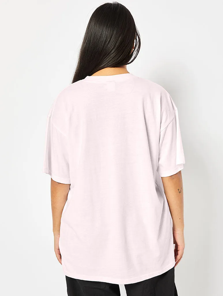 Mallows Beauty x Skinnydip Love Yourself T-Shirt In Pink sold by Skinnydip London product image thumbnail 2