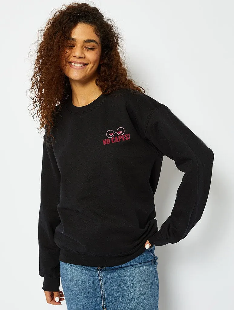 Disney Edna Mode No Capes Sweatshirt in Black sold by Skinnydip London product image thumbnail 2