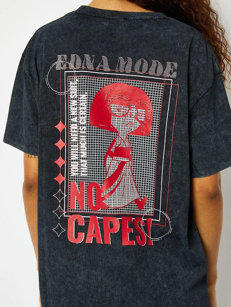 Disney The Incredibles Edna Mode No Capes T-Shirt sold by Skinnydip London product image thumbnail 3