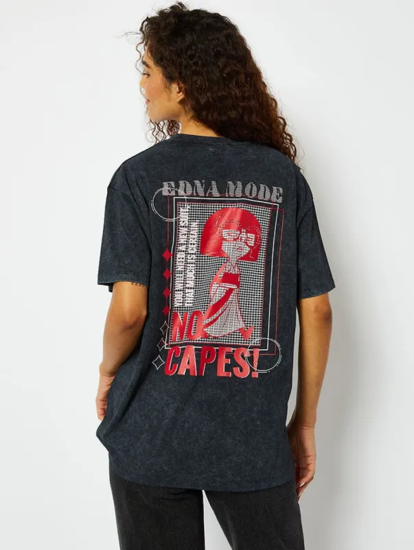 Disney The Incredibles Edna Mode No Capes T-Shirt sold by Skinnydip London