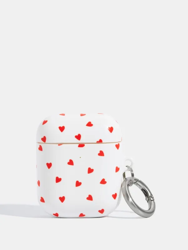 Ditsy Heart AirPods Case sold by Skinnydip London
