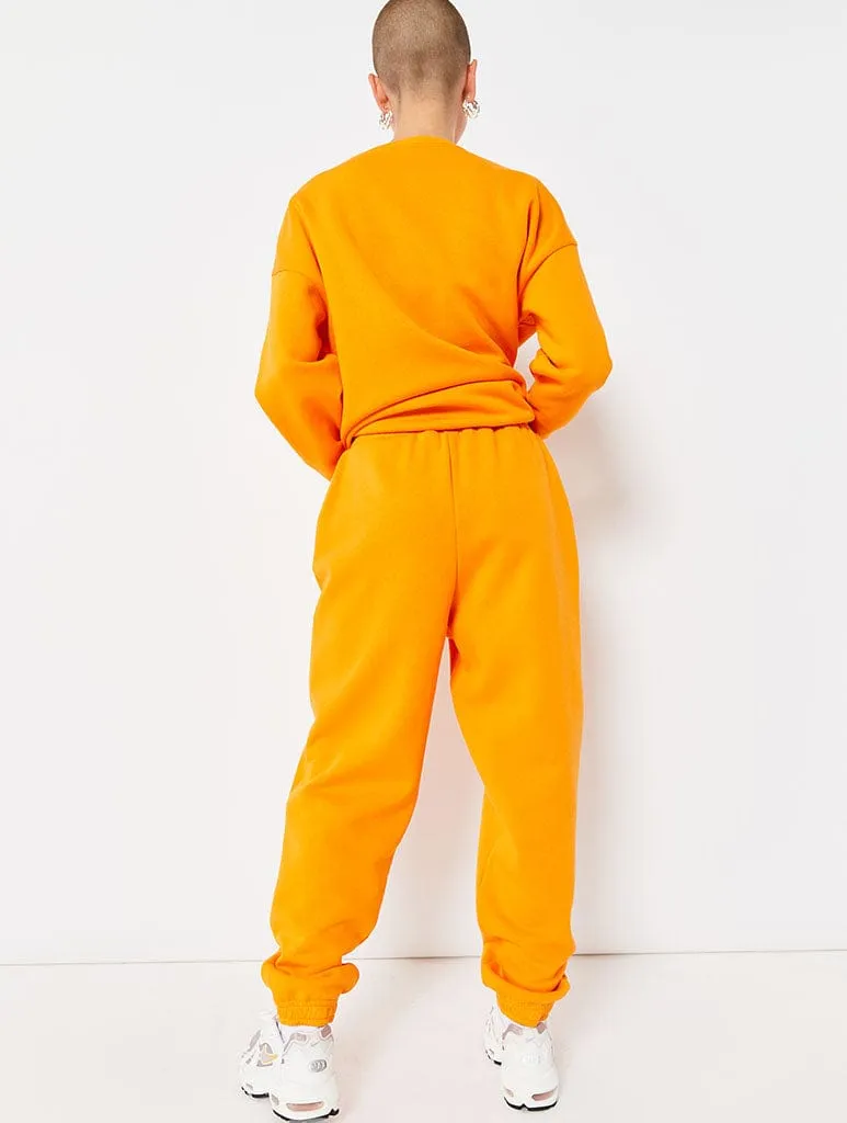 Emotional When Hungry Orange Joggers Co-ord sold by Skinnydip London product image thumbnail 4