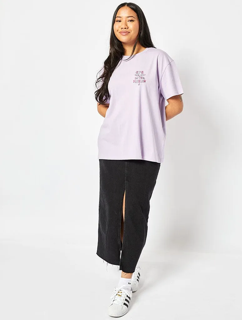 Its Me Hi Im The Problem Oversized T-Shirt sold by Skinnydip London product image thumbnail 4