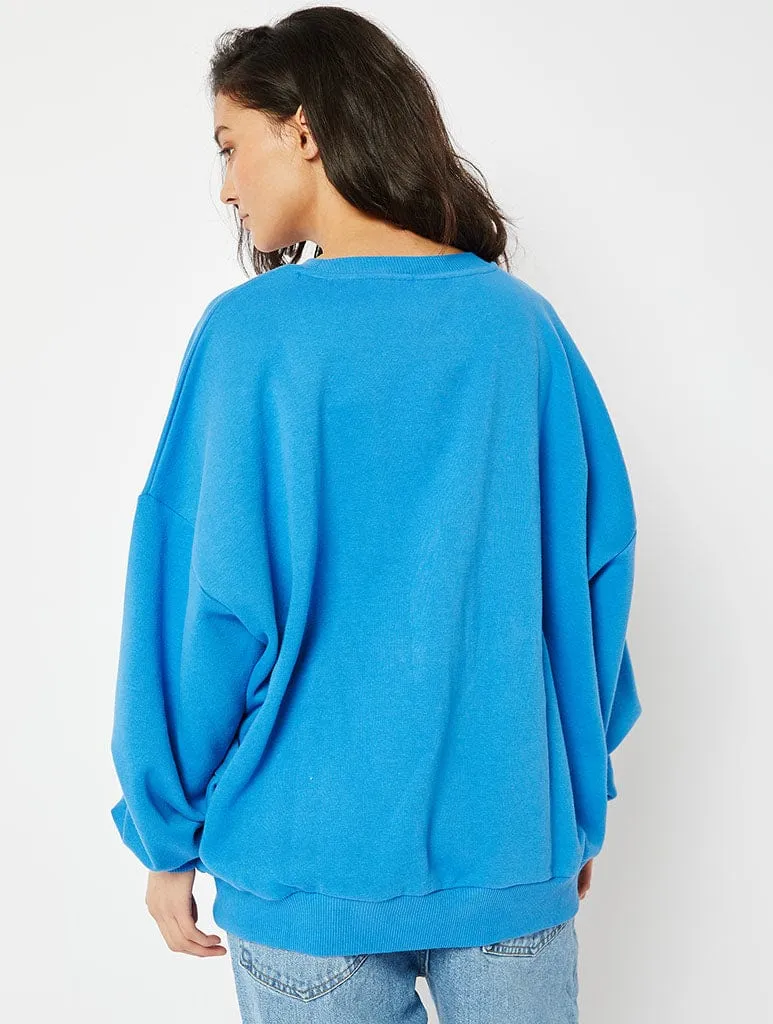 Disney Sleeping Beauty Monday Oversized Sweatshirt sold by Skinnydip London product image thumbnail 5
