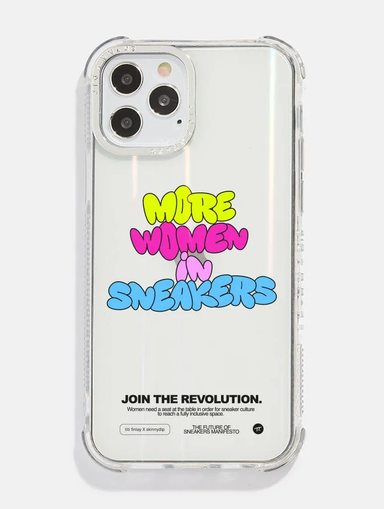 Titi Finlay x Skinnydip Bubble Holo Shock iPhone Case sold by Skinnydip London