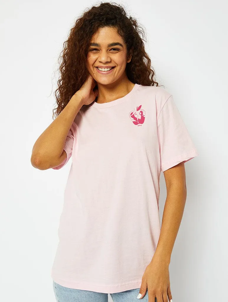 Disney Snow White Mirror Mirror T-Shirt in Pink sold by Skinnydip London product image thumbnail 2