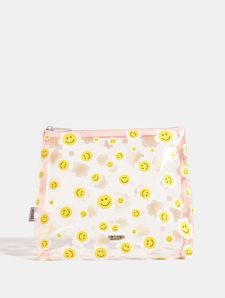 Happy Flower Face Wash Bag sold by Skinnydip London product image thumbnail 3