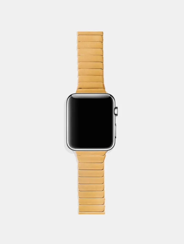 Premium Slinky Chain Apple Watch Strap - Gold sold by Skinnydip London